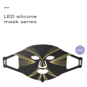 中国工場卸売モデルE104 LEDシリコンフェイシャルマスク:プライベートブランドマルチスペクトル美容機器メーカー