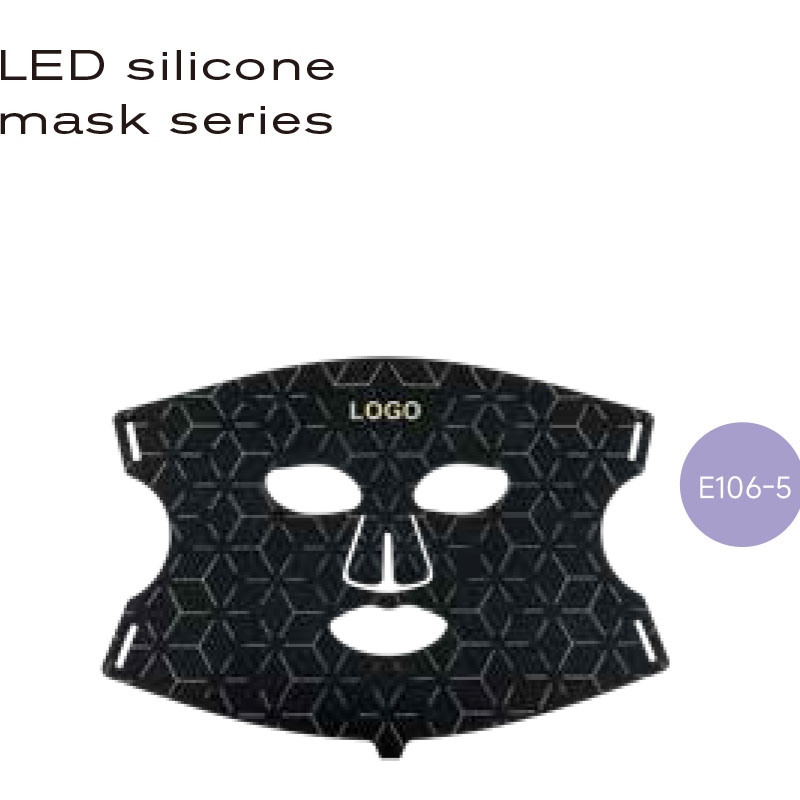 B2B LEDシリコン製フェイシャルマスクメーカー E106-5 | 卸売OEM/ODM 108 LEDライトセラピースキンケア機器サプライヤー