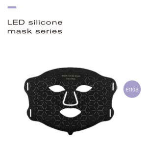 中国工場卸売モデルE110B LEDシリコンフェイシャルマスク:プライベートラベル赤外線美容機器サプライヤー