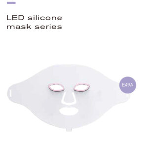 卸売用LEDシリコンフェイシャルマスクデバイスE49A:OEM/ODM対応3波長アンチエイジング&ニキビ治療美容機器(グローバルディストリビューター、ブランド、輸入業者向け)